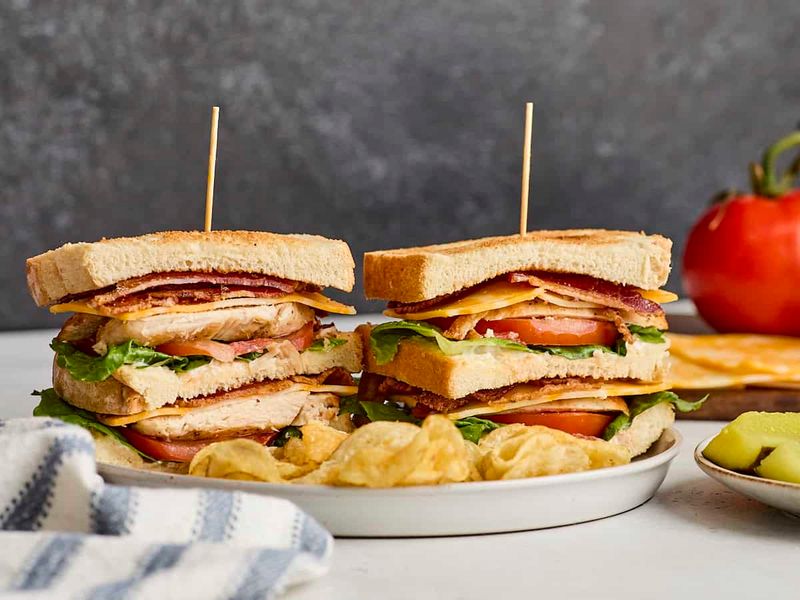Grilled Chicken Club Sandwich