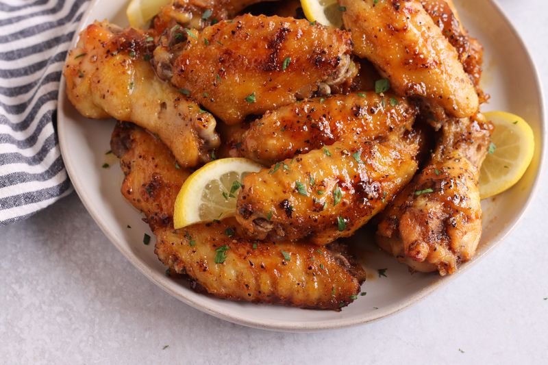 Lemon Pepper Chicken Wings