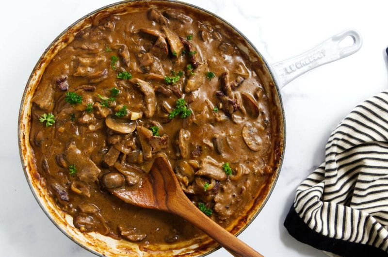Beef Stroganoff