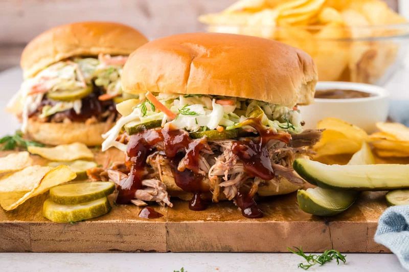 BBQ Pulled Pork Sandwich