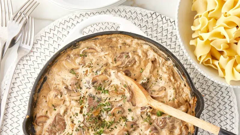 Beef Stroganoff