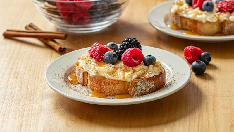 Ricotta and Berry Toast