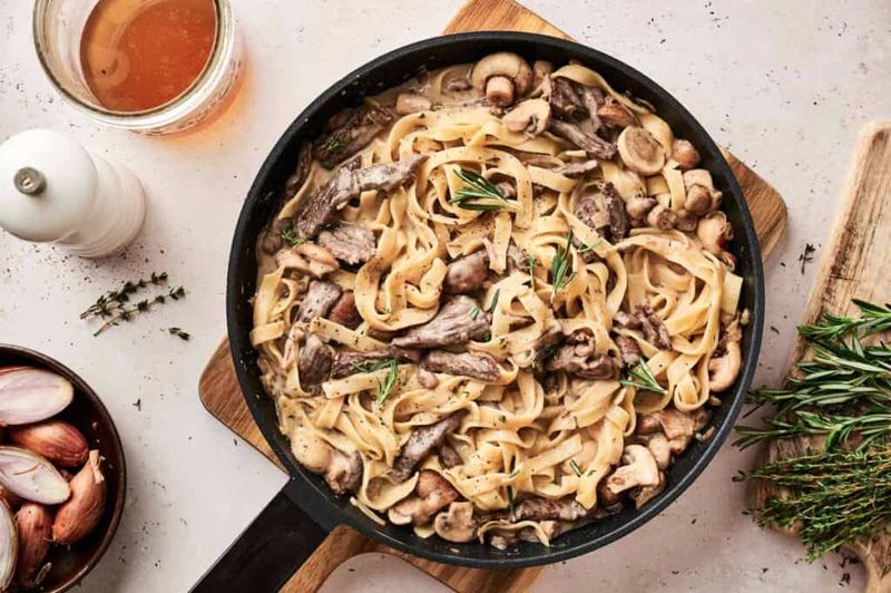Beef Stroganoff