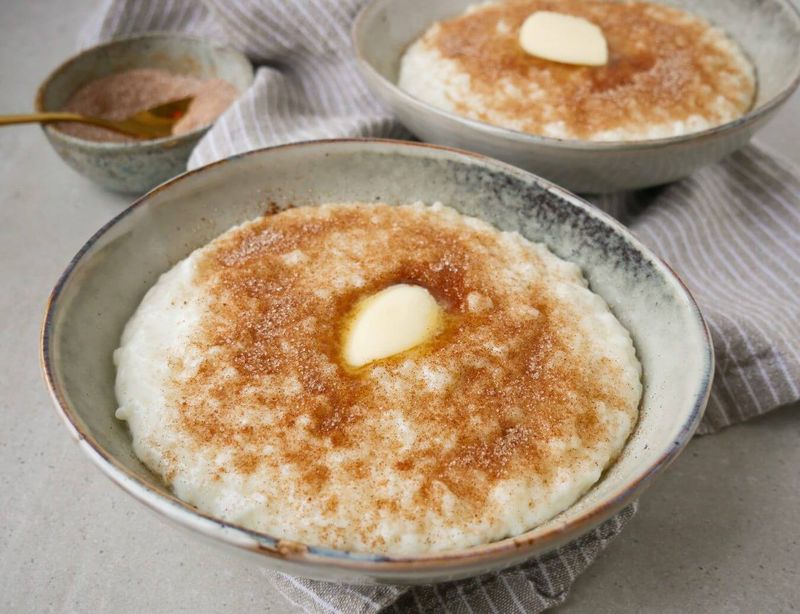 Rice Porridge with Cinnamon