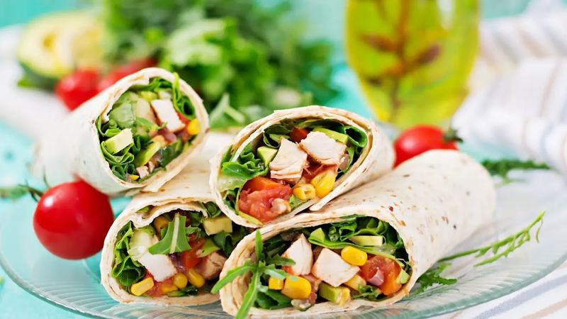 Tuna Avocado Wrap