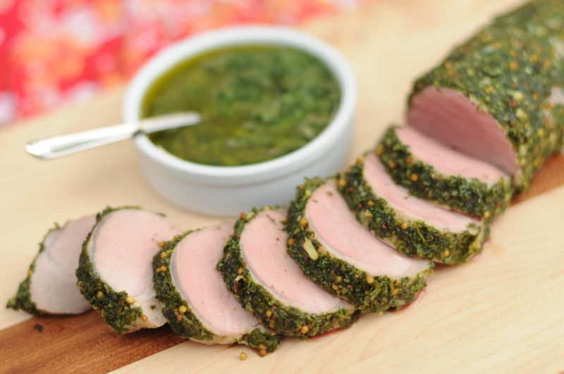 Herb-Crusted Pork Tenderloin