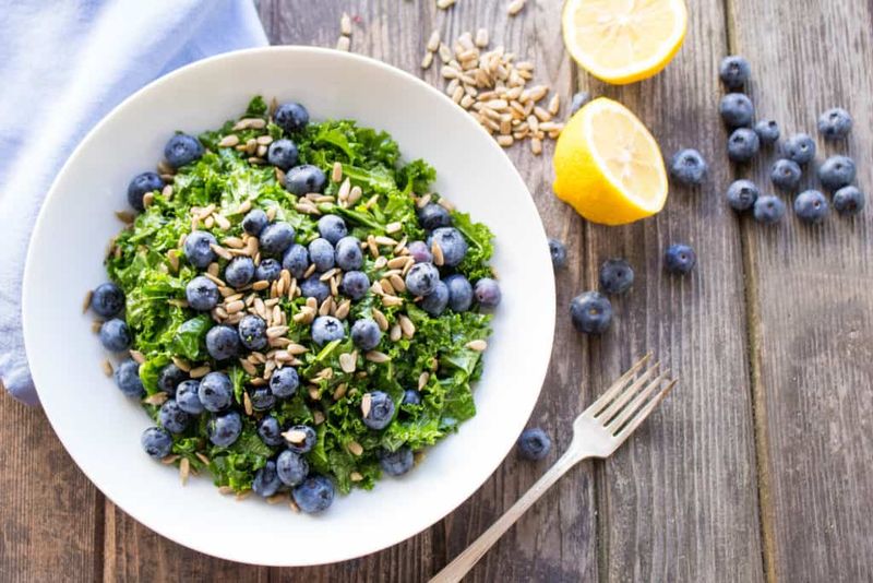 Blueberry Kale Salad