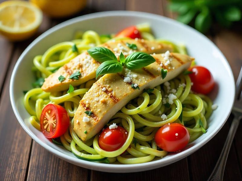 Zesty Chicken Zoodle Bowl