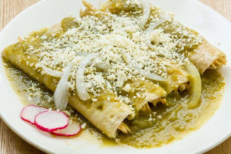 Enchiladas Verdes