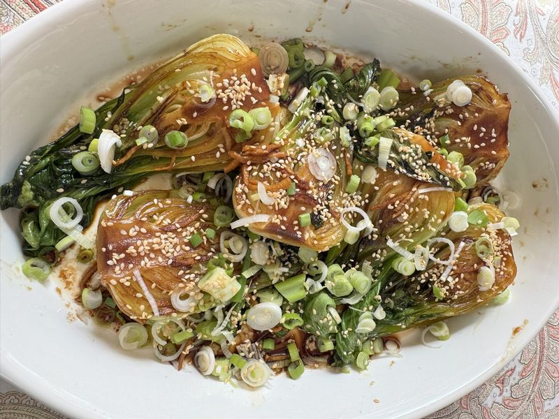 Ginger Soy Bok Choy