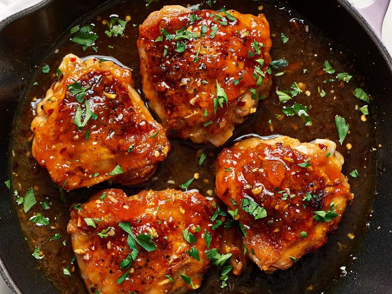 Apricot Glazed Chicken