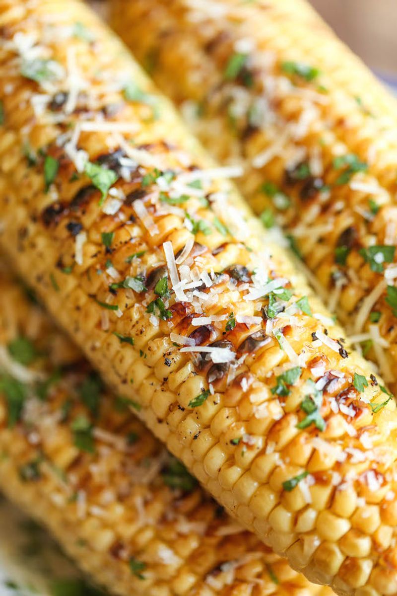Parmesan Garlic Corn