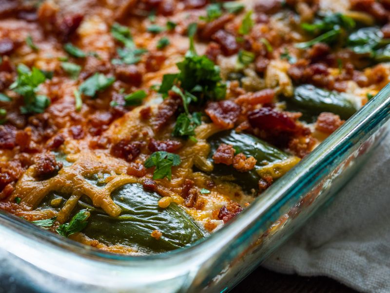 Fiery Jalapeño Popper Casserole