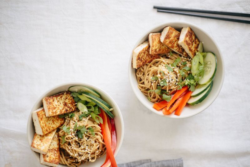 Cold Soba Noodle Bowls