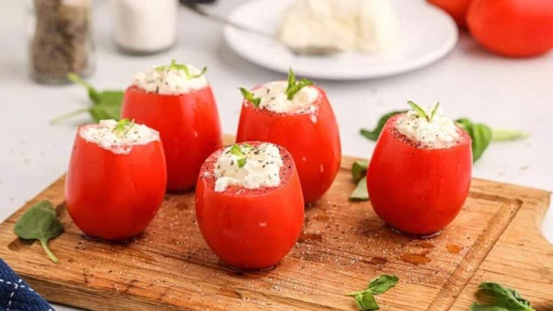 Stuffed Cherry Tomatoes
