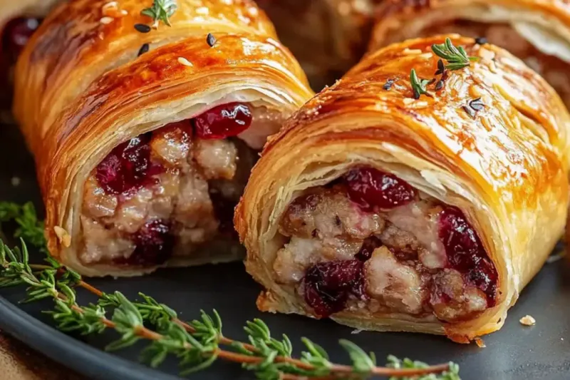 Cranberry Orange Turkey Sausage