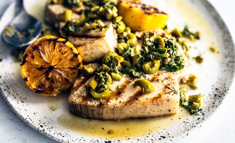 Citrus and Herb Grilled Swordfish