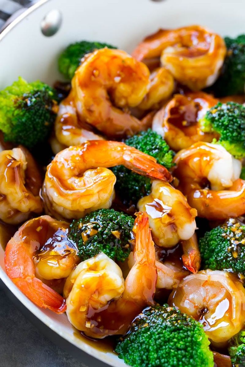 Garlic Honey Shrimp