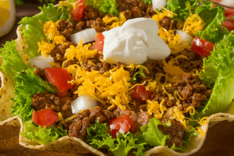Taco Bell's Fiesta Taco Salad