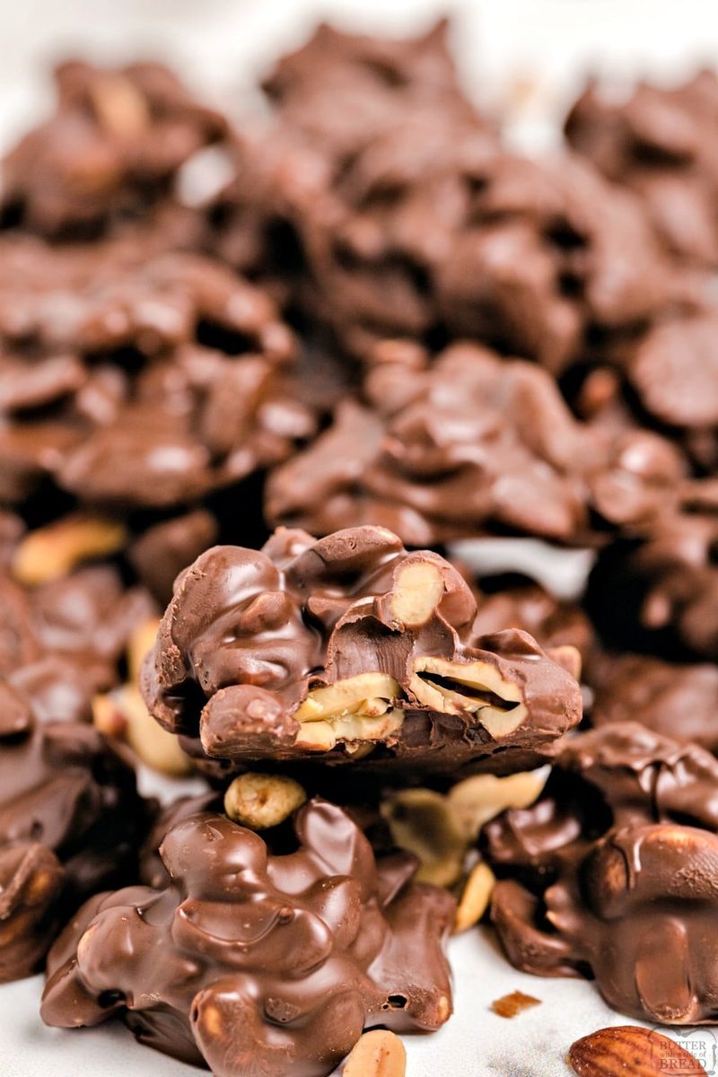 Nutty Chocolate Clusters