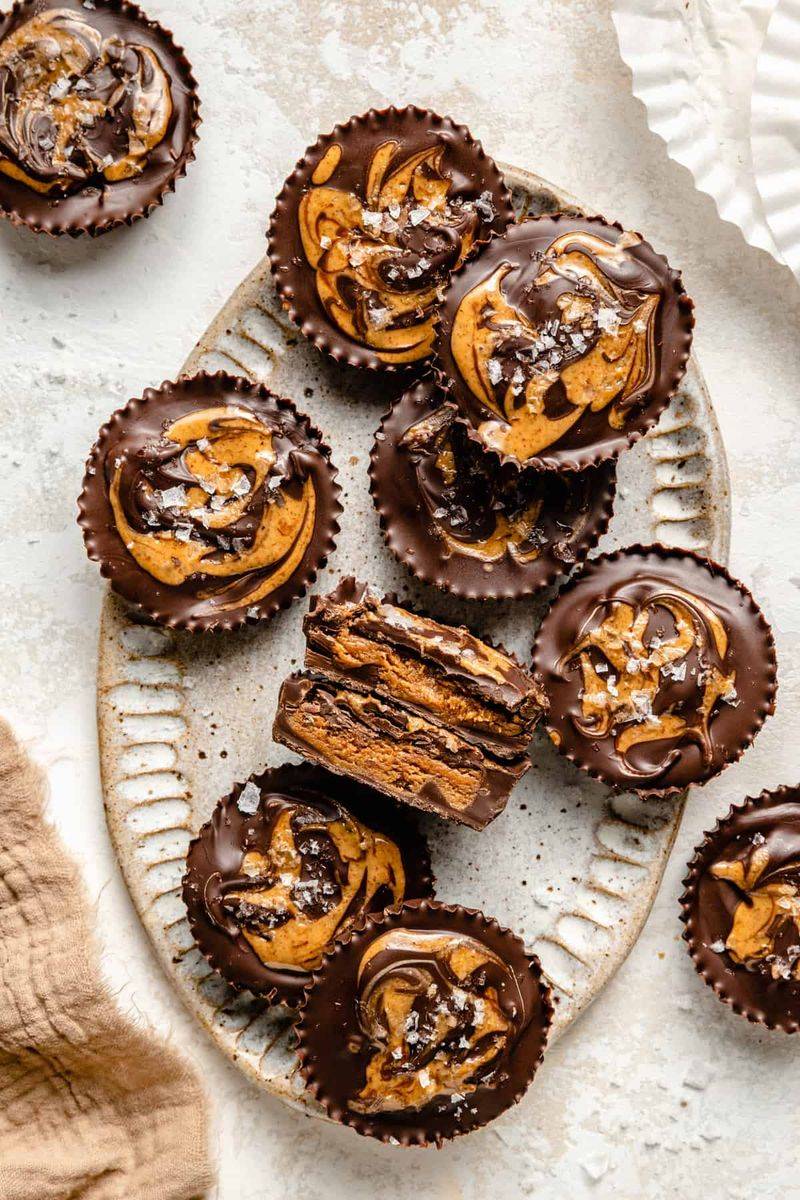 Chocolate Almond Butter Cups