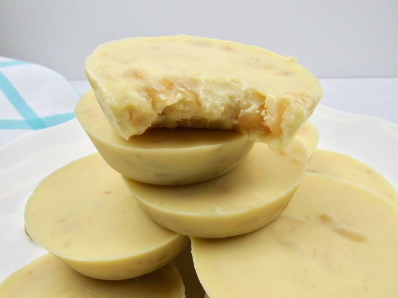 White Chocolate Macadamia Bites