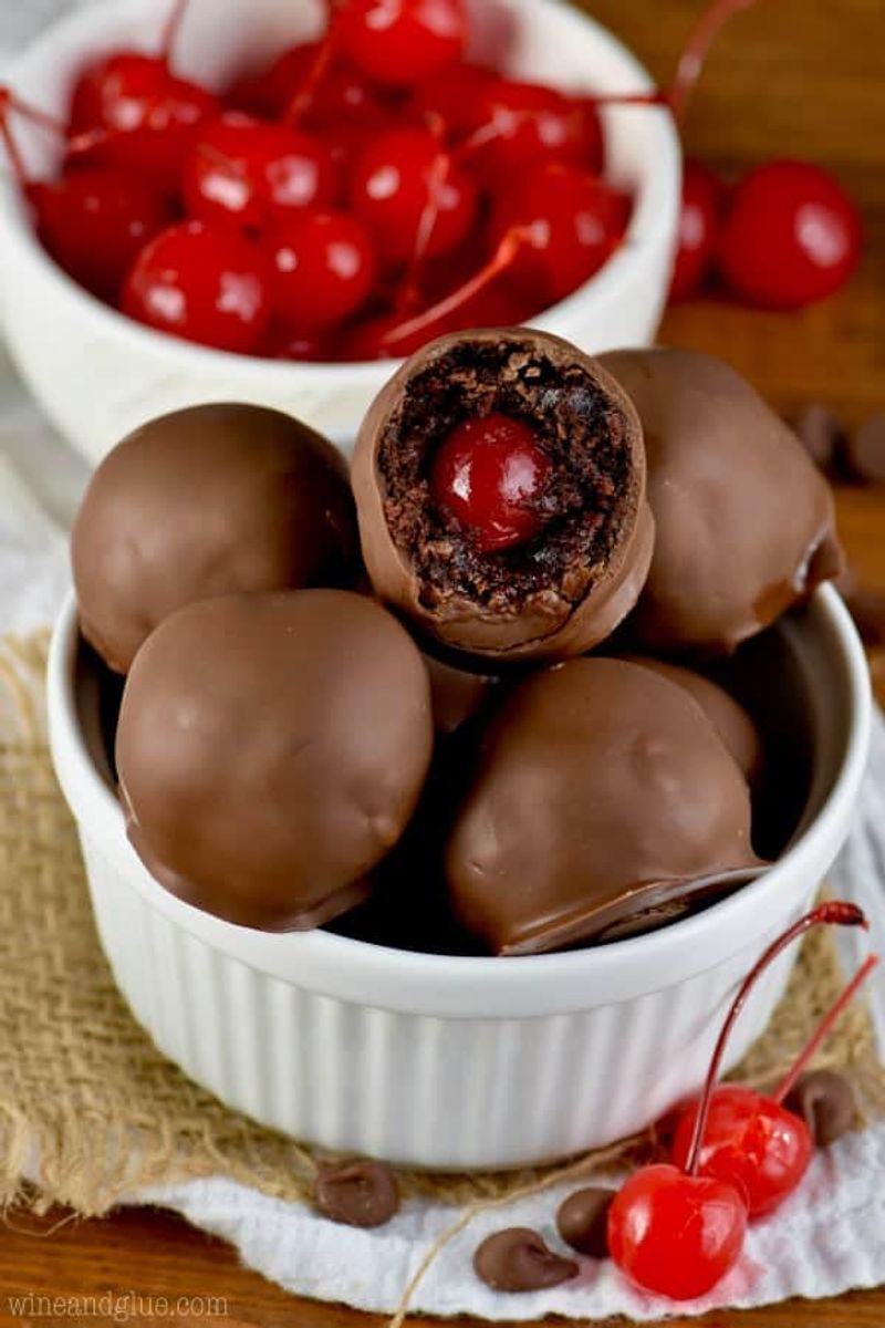 Chocolate Cherry Bombs