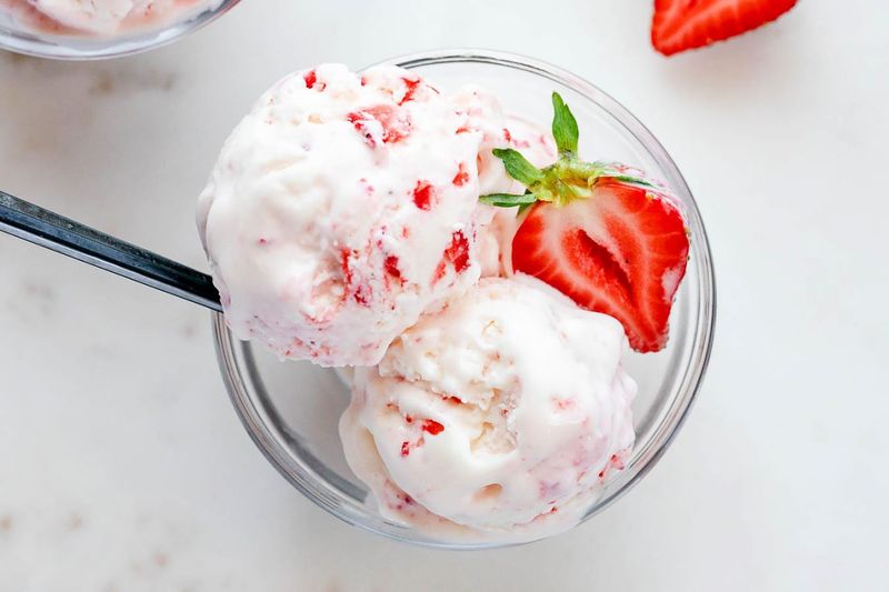 Strawberry Cheesecake Ice Cream