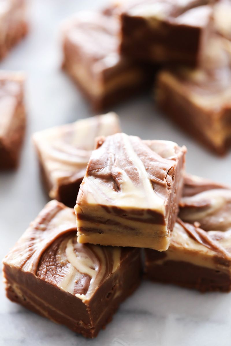 Peanut Butter Chocolate Fudge