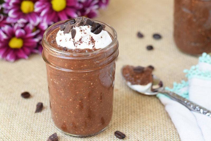 Mocha Chia Seed Pudding
