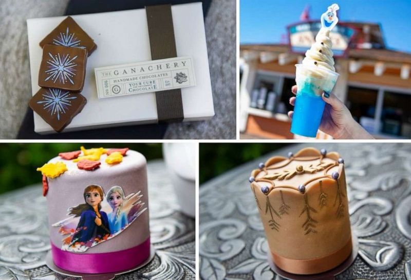 Frozen Anna's Chocolate Crispy Treat