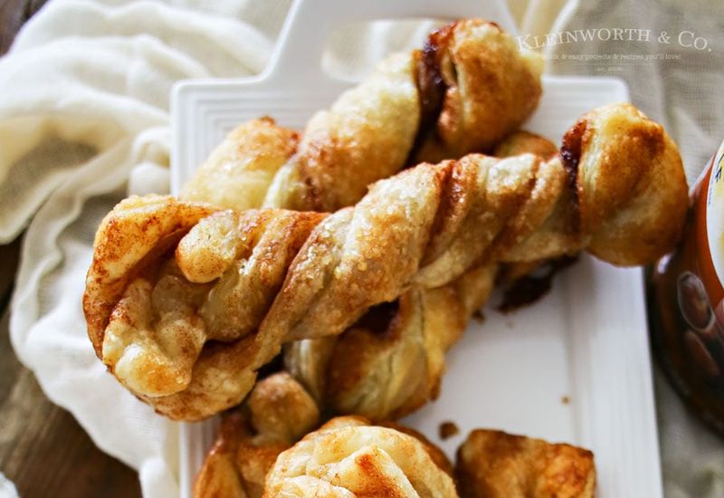 Cinnamon Puff Pastry Twists