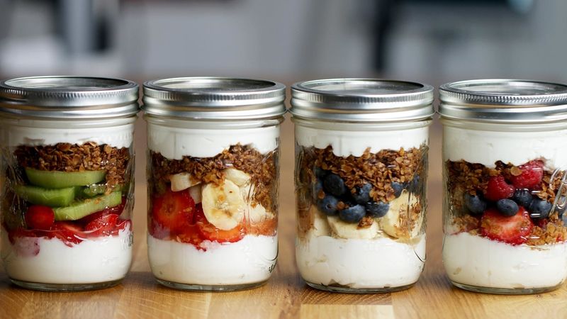 Yogurt Parfait Jars