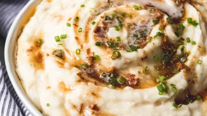 Roasted Garlic Mashed Potatoes