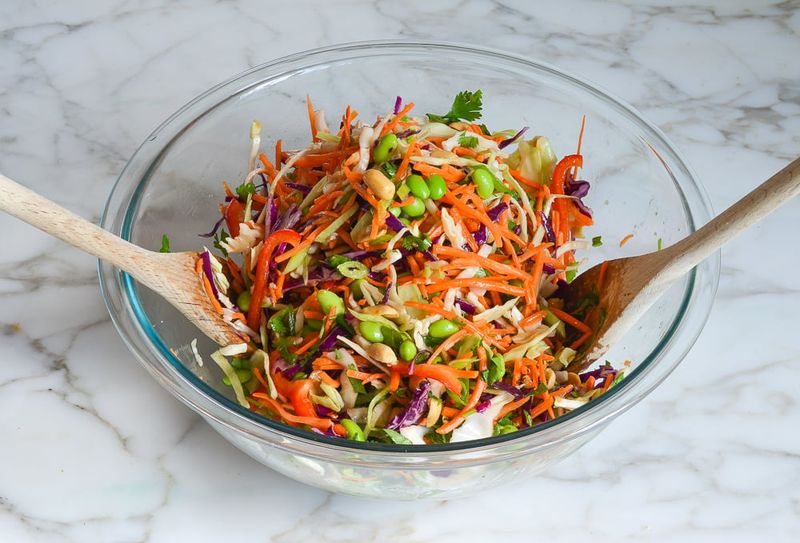 Asian Slaw Pasta Salad