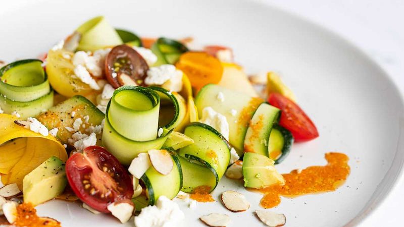 Zucchini Ribbon Salad