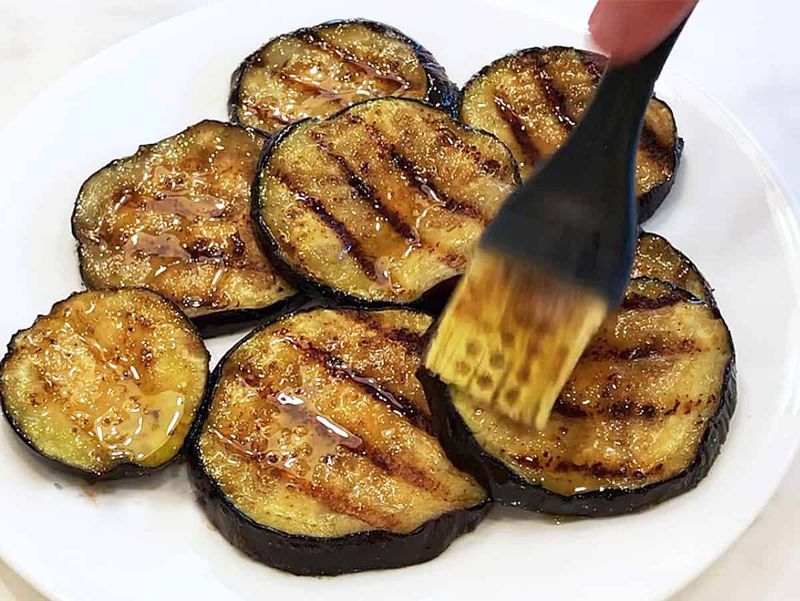 Grilled Eggplant Rounds