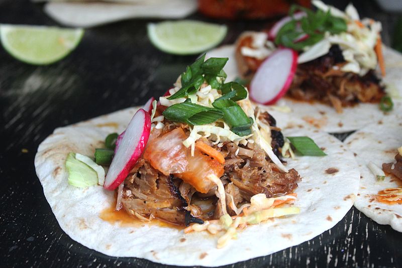 Spicy Pulled Pork Tacos