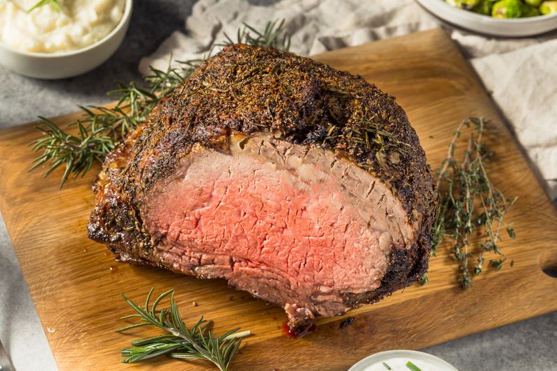 Herb-Crusted Prime Rib