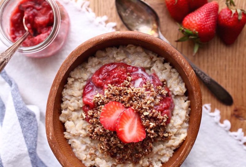 Nutty Strawberry Indulgence