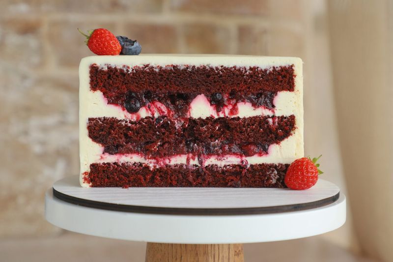 Elegant Red Velvet Layer Cake