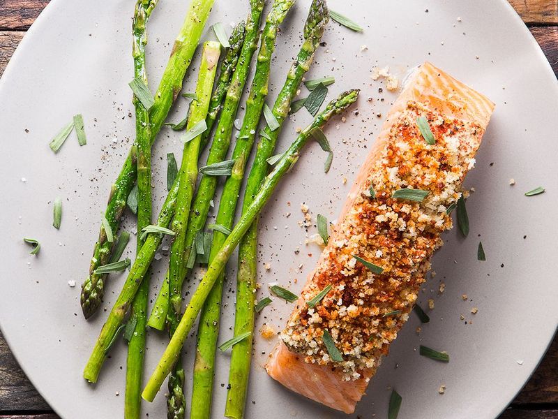 Herb-Crusted Salmon