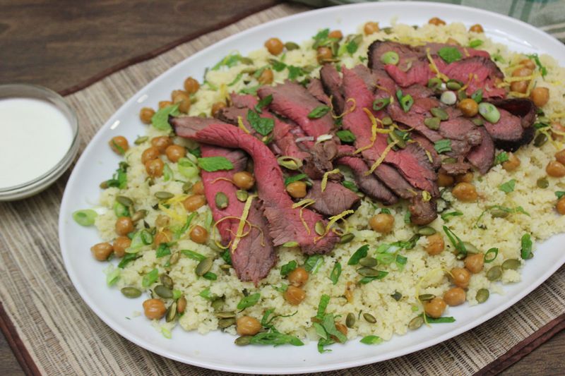 Moroccan Spiced Sirloin