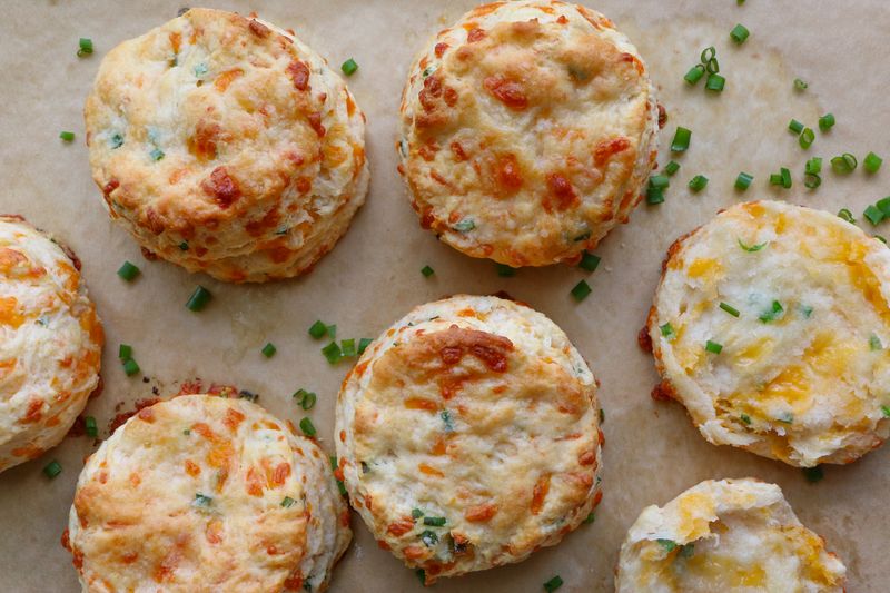 Cheddar and Chive Biscuits