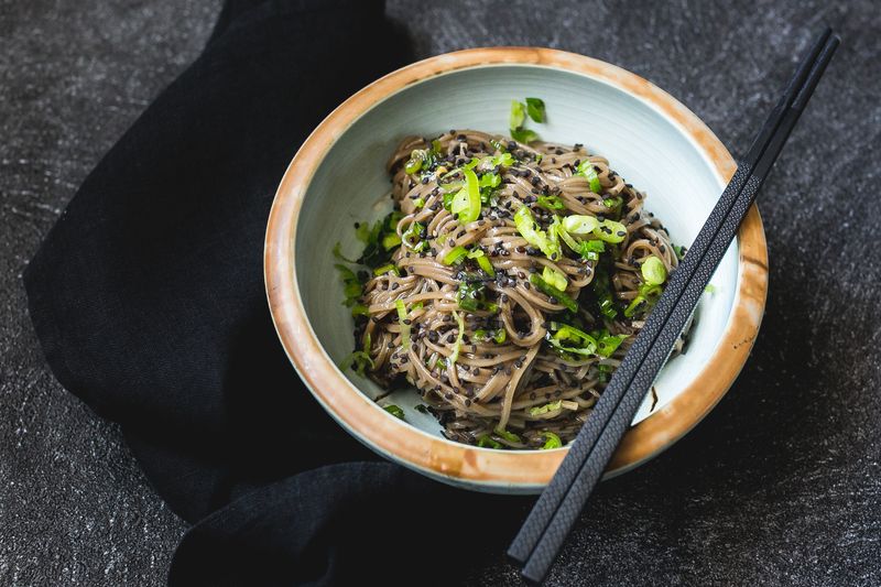 Sesame Ginger Soba Noodles