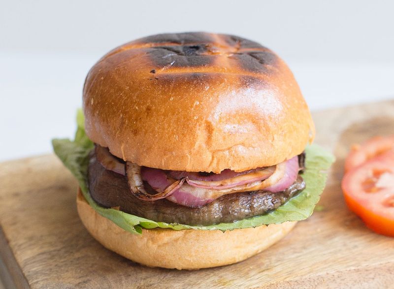 Grilled Portobello Mushroom Burger