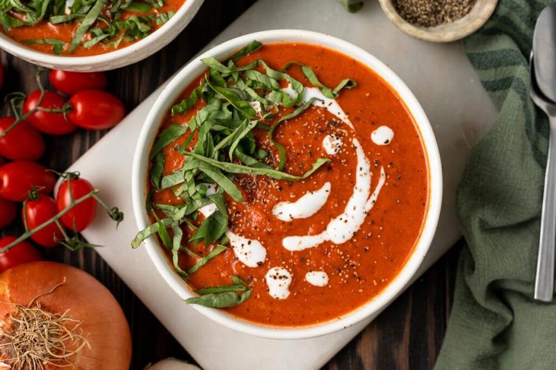 Hearty Tomato Basil Soup