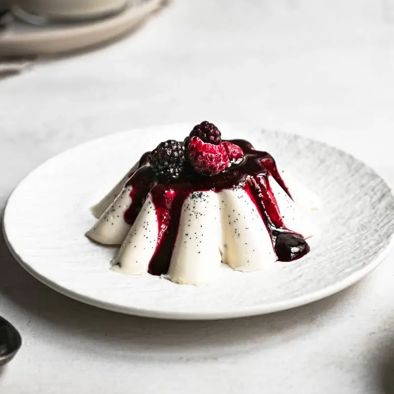 Velvety Vanilla Panna Cotta