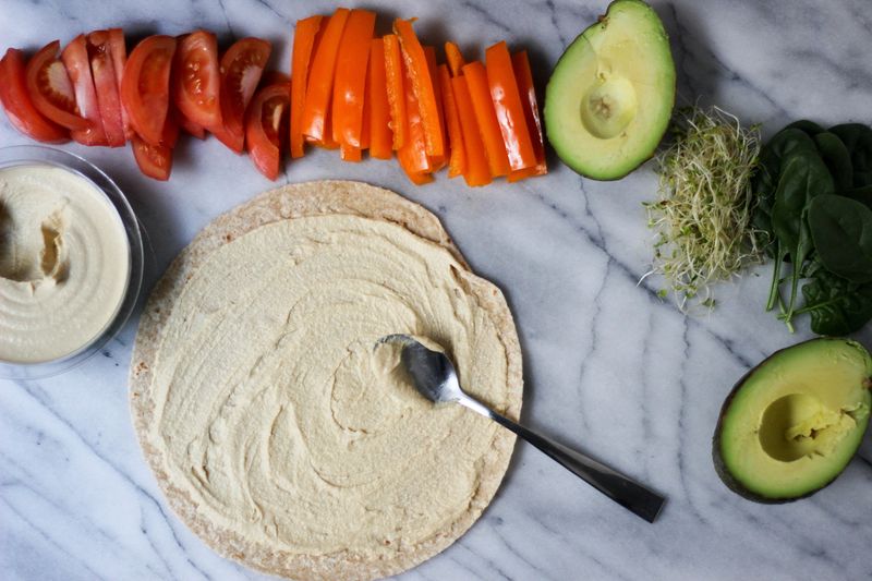 Vibrant Veggie Wrap