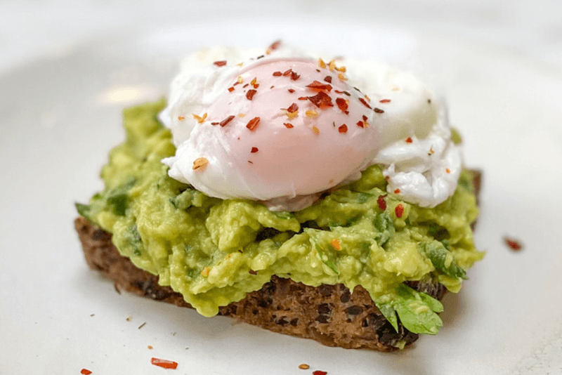 Avocado Toast with Poached Egg